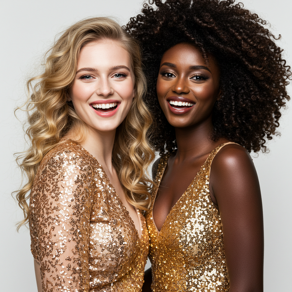 Raqzstarz Hair Growth Oil two woman